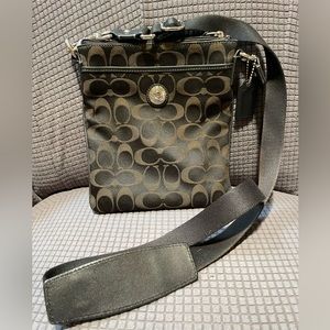 Coach Print Canvas Crossbody